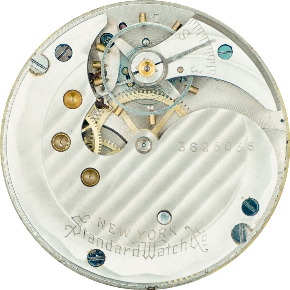 New York Standard Watch Co. Grade 61 Pocket Watch Image
