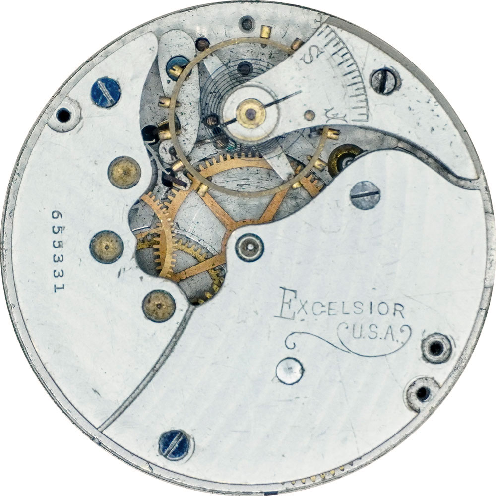 New York Standard Watch Co. Grade Excelsior Pocket Watch Image