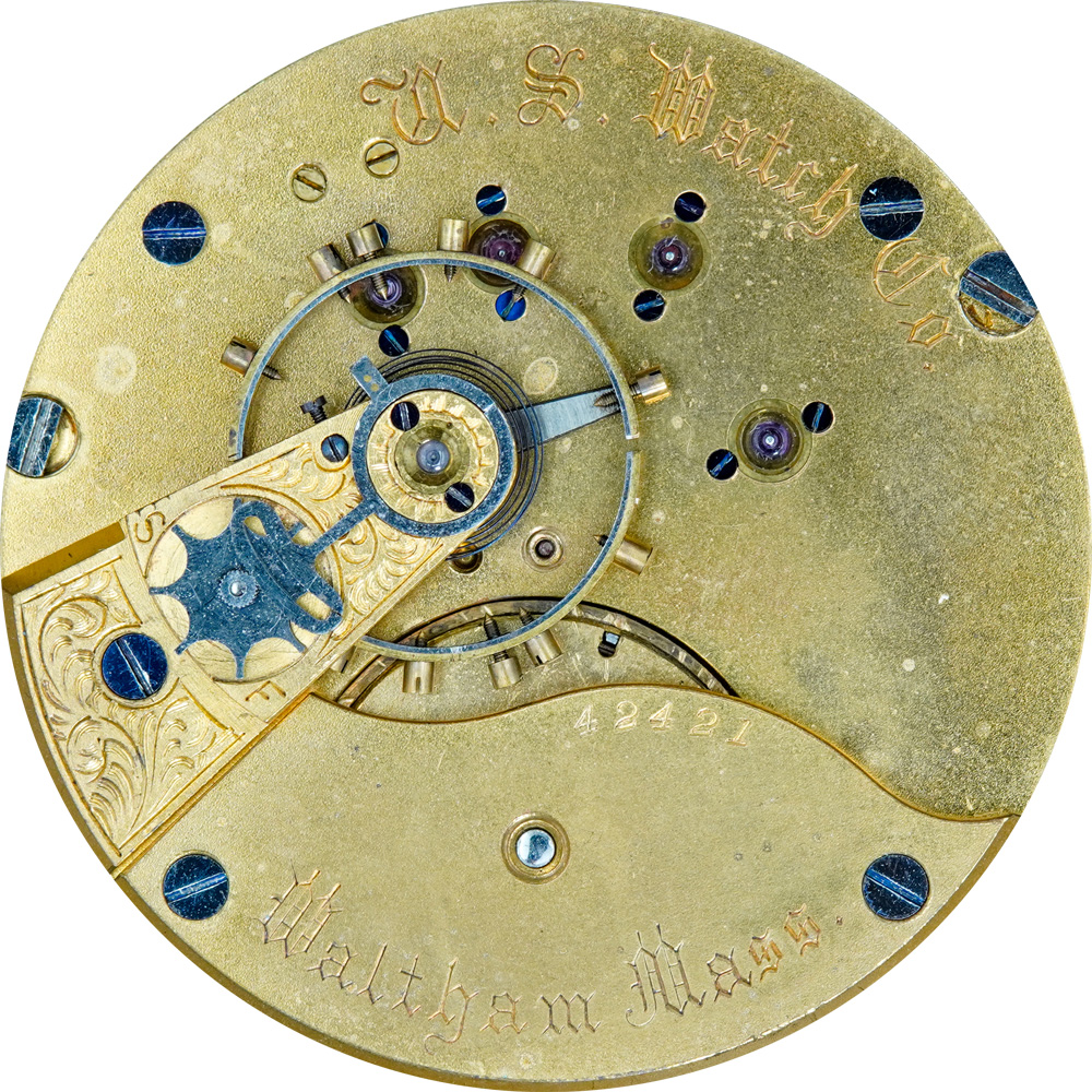 U.S. Watch Co. (Waltham, Mass) Grade 45 Pocket Watch Image