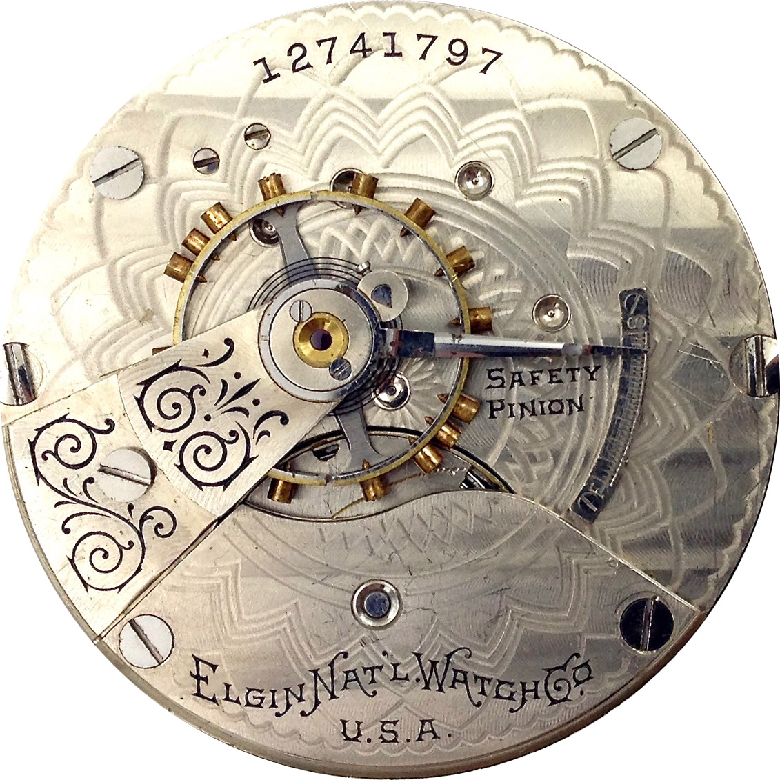 Elgin Grade 287 Pocket Watch Image