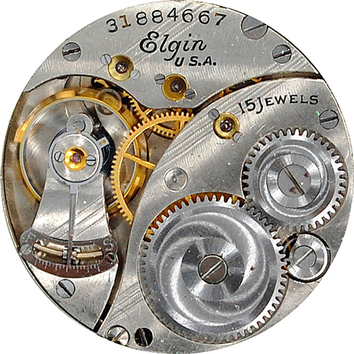 Elgin Grade 464 Pocket Watch Image