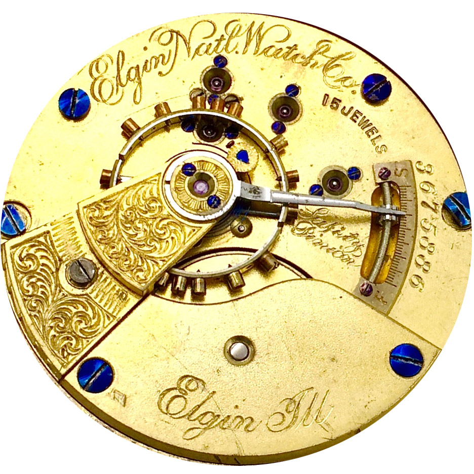 Elgin Grade 82 Pocket Watch Image