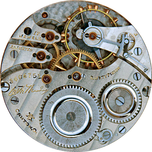 Hampden Grade Wm. McKinley Pocket Watch Image