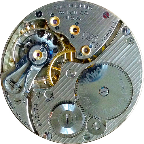 South Bend Grade 207 Pocket Watch Image