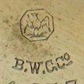 Watch Case Marking Variant for Brooklyn Watch Case Co. 8K Eagle 18: [Eagle in Octagon] [Squirrel]
B.W.C.Co.