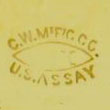 Watch Case Marking Variant for Courvoisier & Wilcox Mfg. Co. 14K: C.W.Mf'g.Co.
14K
U.S. Assay
[Eye]