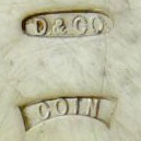 Watch Case Marking Variant for Duhme & Co. Coin Silver: D.&Co
Coin