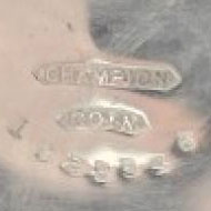 Watch Case Marking for Dueber Watch Case Mfg. Co. Champion Coin: Champion