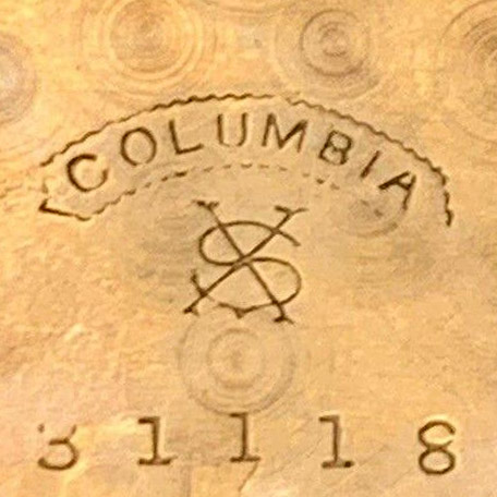 Watch Case Marking for Essex Watch Case Co. Columbia: 