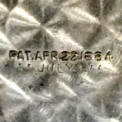 Watch Case Marking Variant for Fahys Watch Case Co. Senior: Pat.Apr.22.1884
" July "