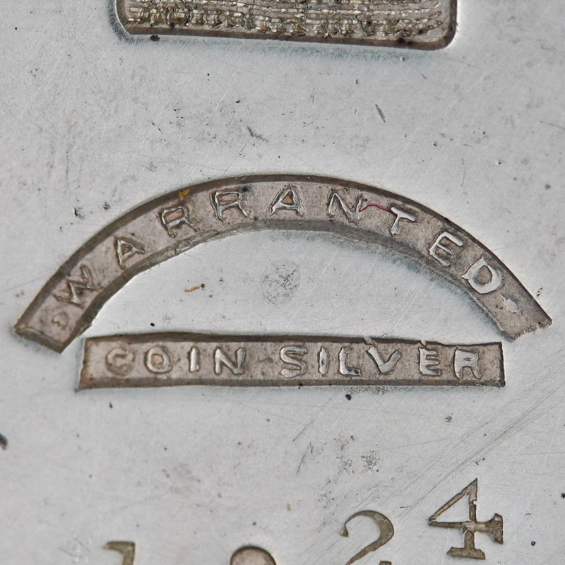 Watch Case Marking for Fortenbach Bros. Warranted Coin Silver: Warranted Coin Silver
