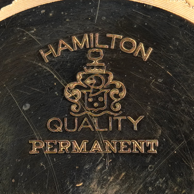 Watch Case Marking for Fahys Watch Case Co. Hamilton Permanent: 