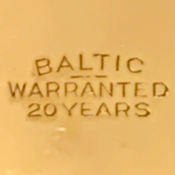 Watch Case Marking for Illinois Watch Case Co. Baltic: 