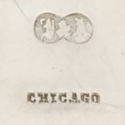 Watch Case Marking Variant for Juergens & Andersen Coin Silver: J&A
Chicago.