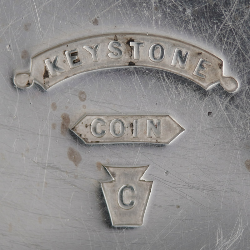 Watch Case Marking for Keystone Watch Case Co. Keystone Coin Silver: 