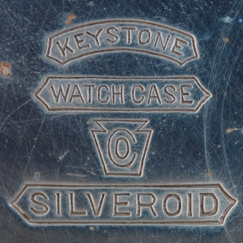 Watch Case Marking Variant for Keystone Watch Case Co. Silveroid: Keystone
Watch Case Co.
[Keystone Block]
Silveroid