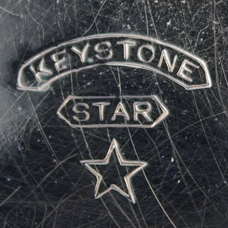 Watch Case Marking for Keystone Watch Case Co. Keystone Star: Keystone Star in Pointed Ribbon Star