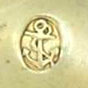 Watch Case Marking for J.A. Brown & Co. (G.W. Ladd) Anchor: Anchor in Oval