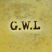 Watch Case Marking for J.A. Brown & Co. (G.W. Ladd) G.W.L.: GWL G.W.L.