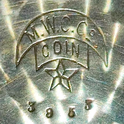 Watch Case Marking for Montreal Watch Case Co. Coin Silver: 