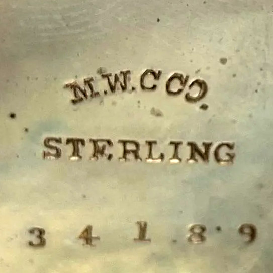 Watch Case Marking for Montreal Watch Case Co. Sterling: 