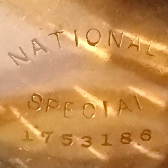 Watch Case Marking Variant for Illinois Watch Case Co. National Special: National Special