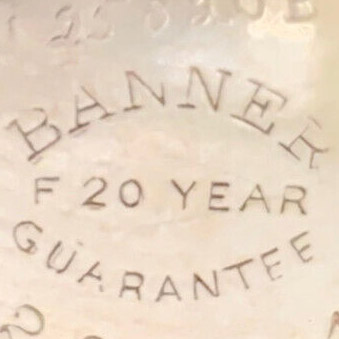 Watch Case Marking Variant for P.W. Ellis & Co. Ltd. Banner: Banner
F 20 Year
Guarantee