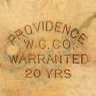 Watch Case Marking for Providence Watch Case Co. 20YR GF: 