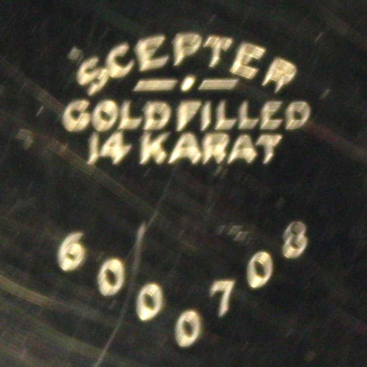 Watch Case Marking Variant for Star Watch Case Co. Scepter: Scepter
Gold Filled
14 Karat
