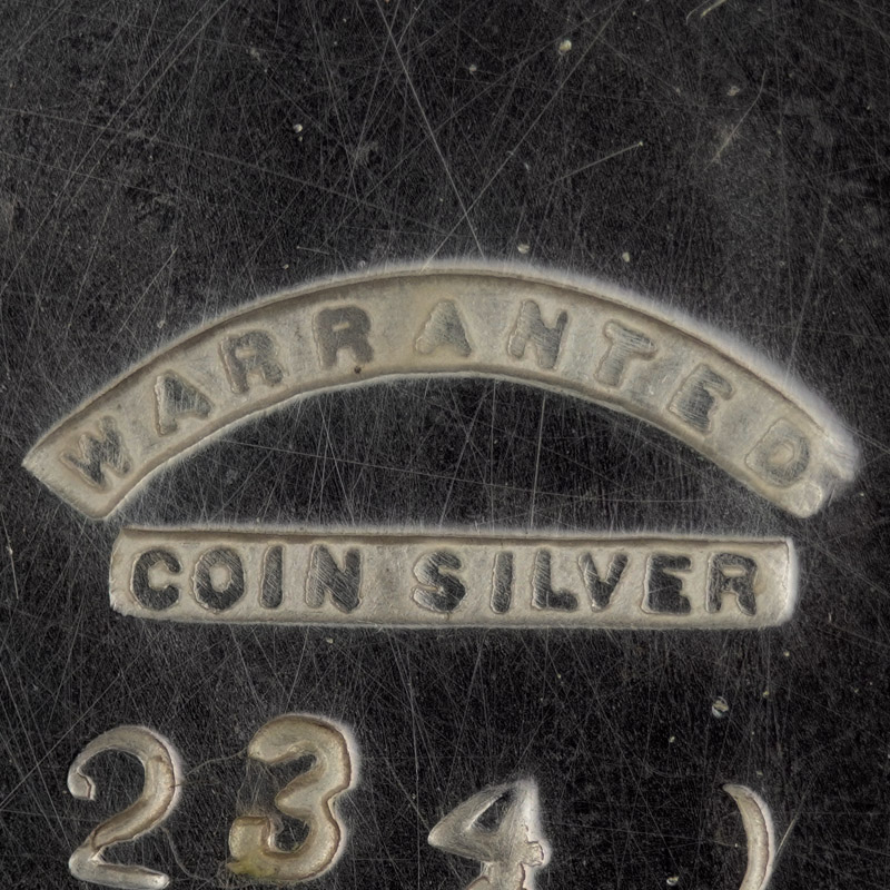Watch Case Marking Variant for Fortenbach Bros. Warranted Coin Silver: Warranted
Coin Silver