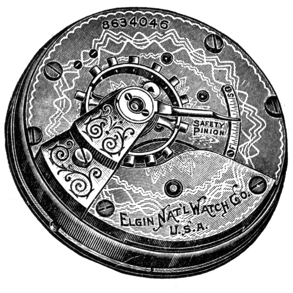 Elgin Grade 207 Pocket Watch
