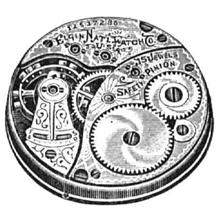 Elgin Grade 354 Pocket Watch Image