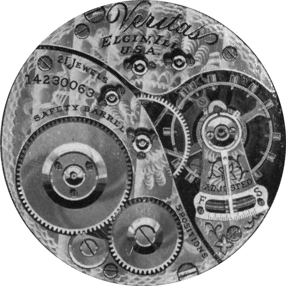 Elgin Grade 375 Pocket Watch Image