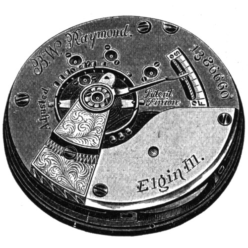 Elgin Pocket Watch Grade 70 #336969