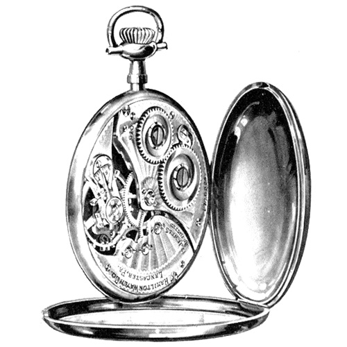 Hamilton Pocket Watch: Serial Number 1878130 (Grade 910)