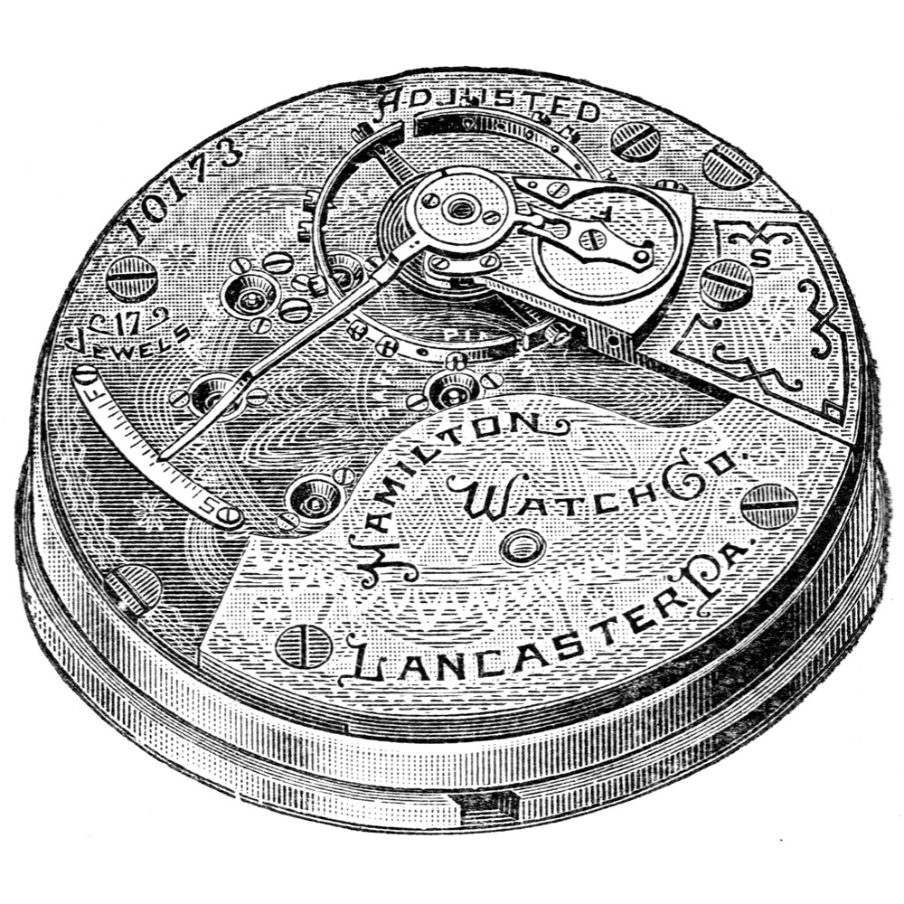 Hamilton Grade 938 Pocket Watch