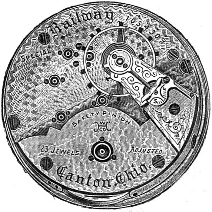 Hampden Grade Special Railway Pocket Watch