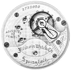 Illinois Grade 89 Pocket Watch
