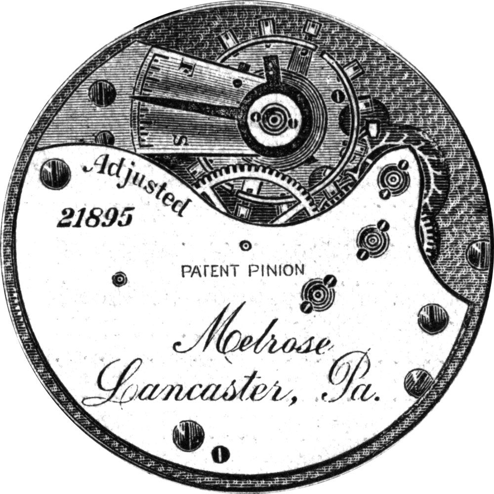Lancaster Watch Co. Grade Melrose Pocket Watch Movement