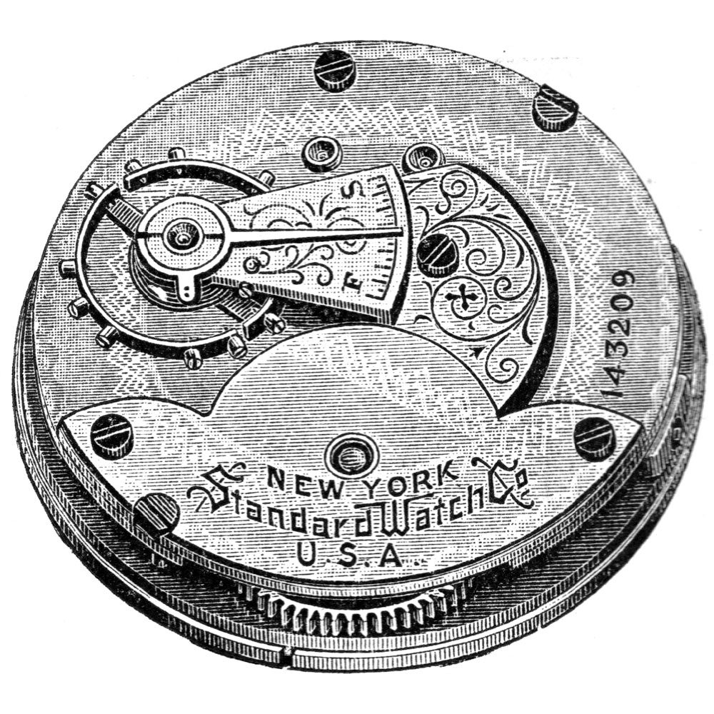 New York Standard Watch Co. Grade 40 Pocket Watch