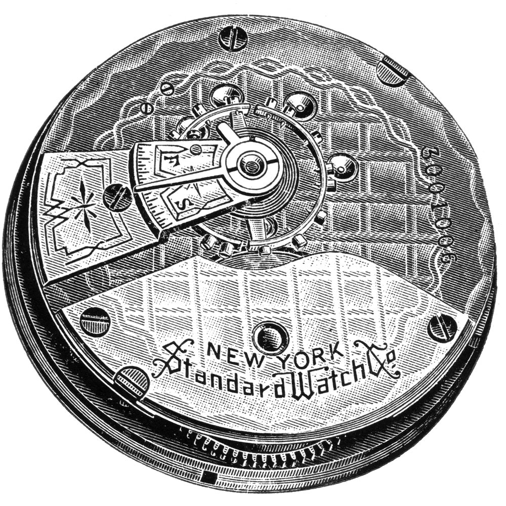 New York Standard Watch Co. Grade 80 Pocket Watch