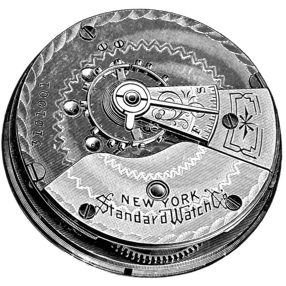 New York Standard Watch Co. Grade 81 Pocket Watch