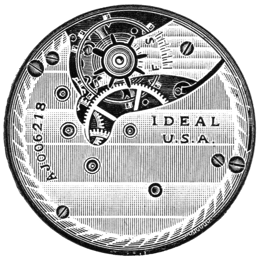 New York Standard Watch Co. Pocket Watch Grade Ideal 301 #829633