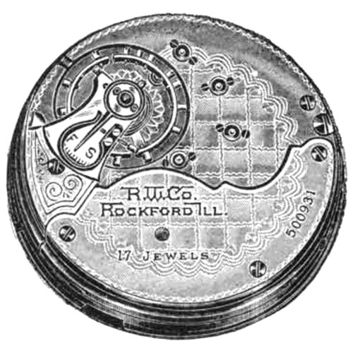 Rockford Pocket Watch Grade 835 #578678