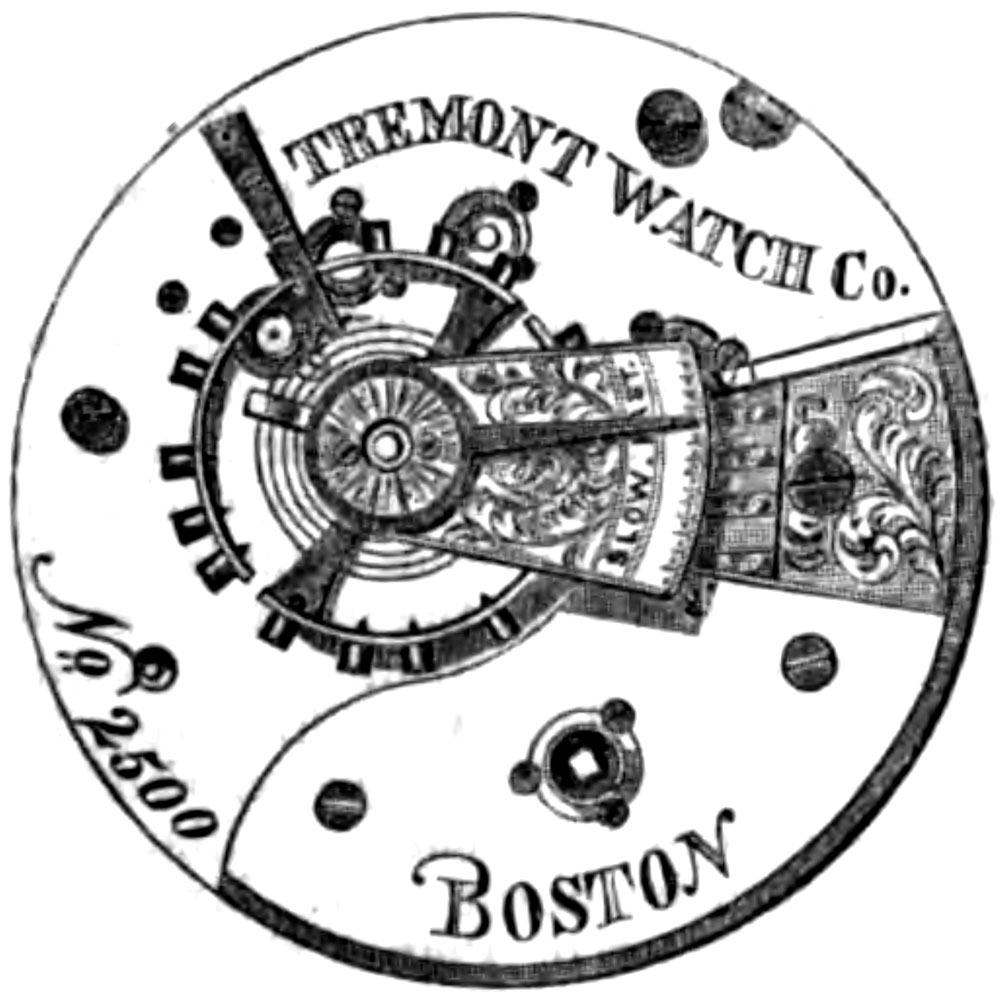 Tremont Watch Co. Grade Tremont Watch Co. Pocket Watch