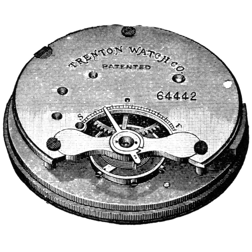 Trenton Watch Co. Grade 20 Pocket Watch