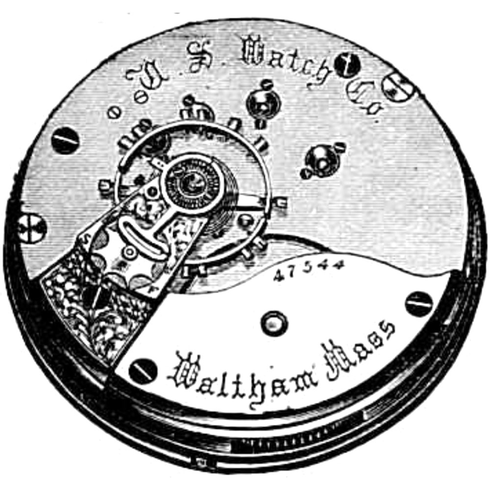 U.S. Watch Co. (Waltham, Mass) Grade 45 Pocket Watch