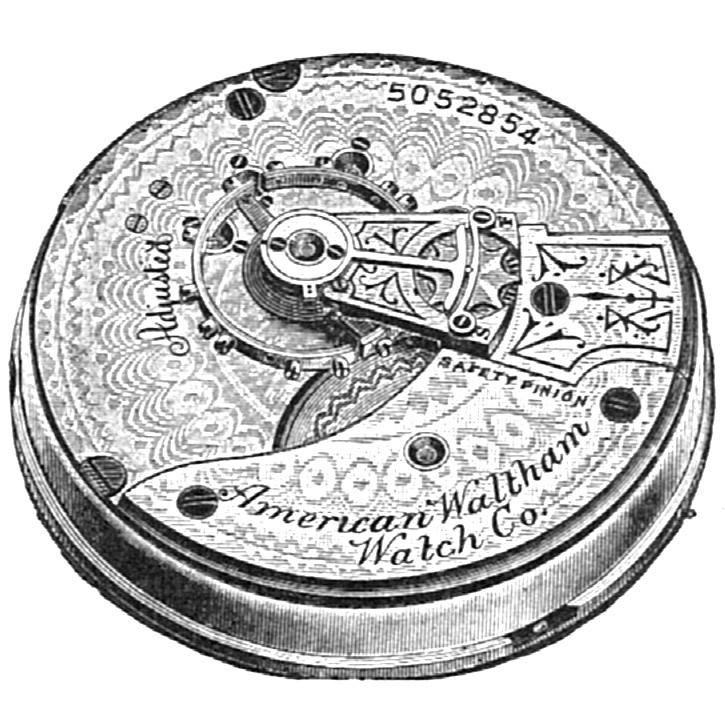 Waltham Pocket Watch: Serial Number 4101857 (Grade No. 15)