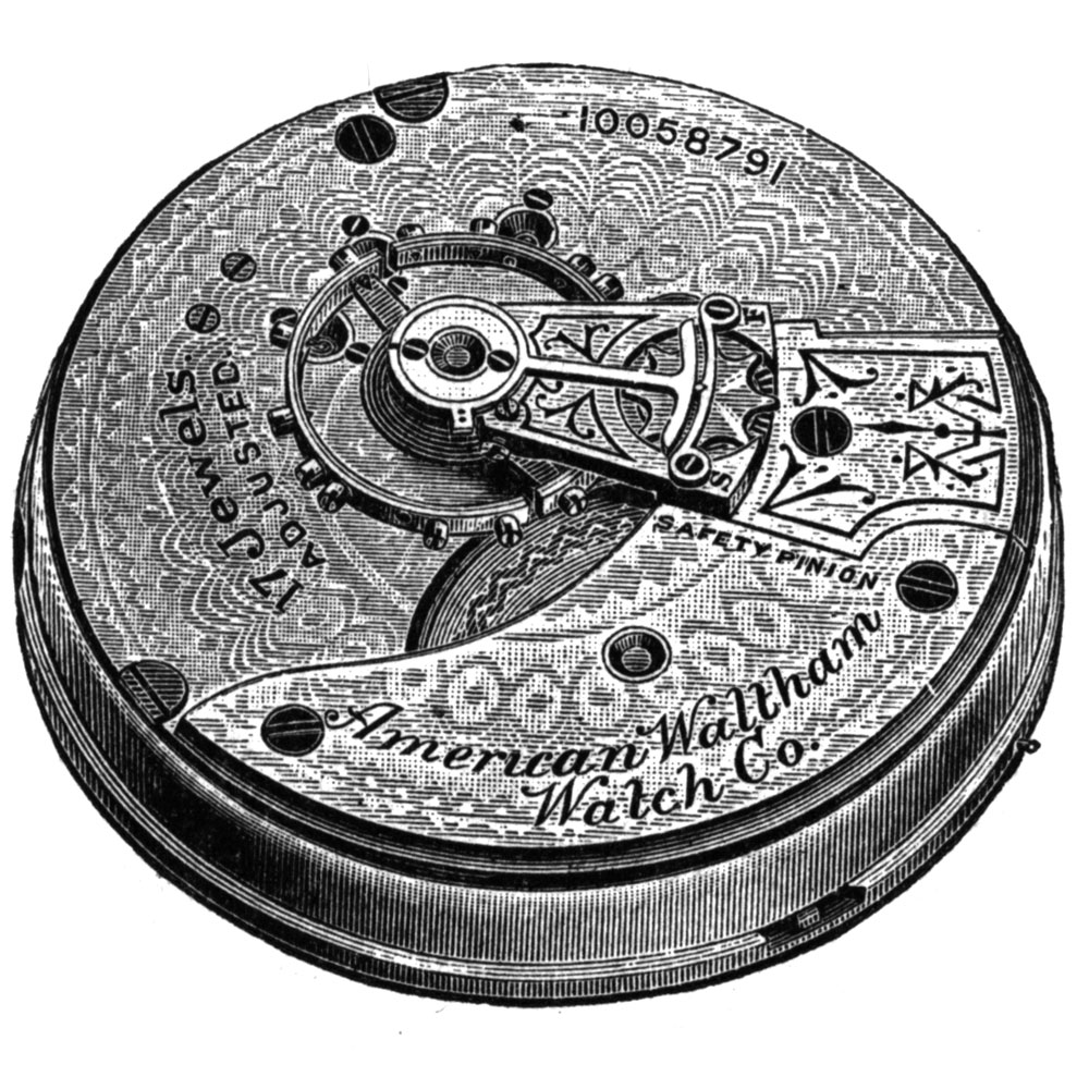 Waltham Grade No. 87 Pocket Watch Image