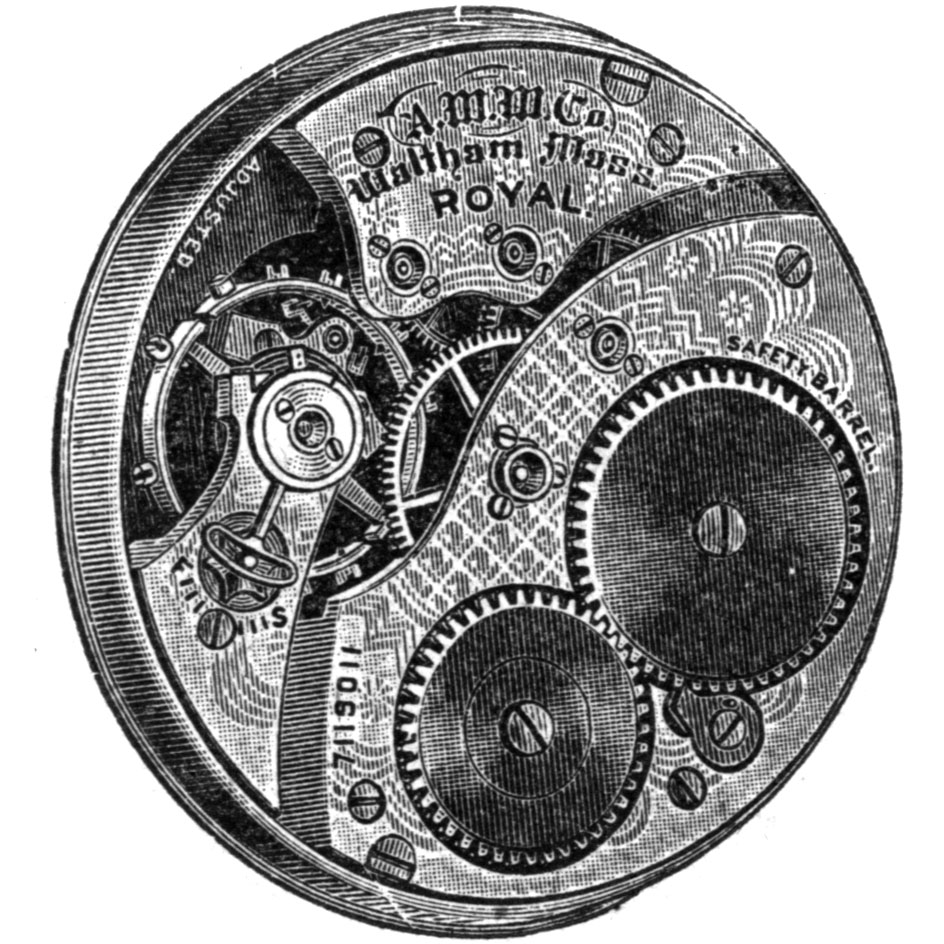 Waltham Grade Royal Pocket Watch Image